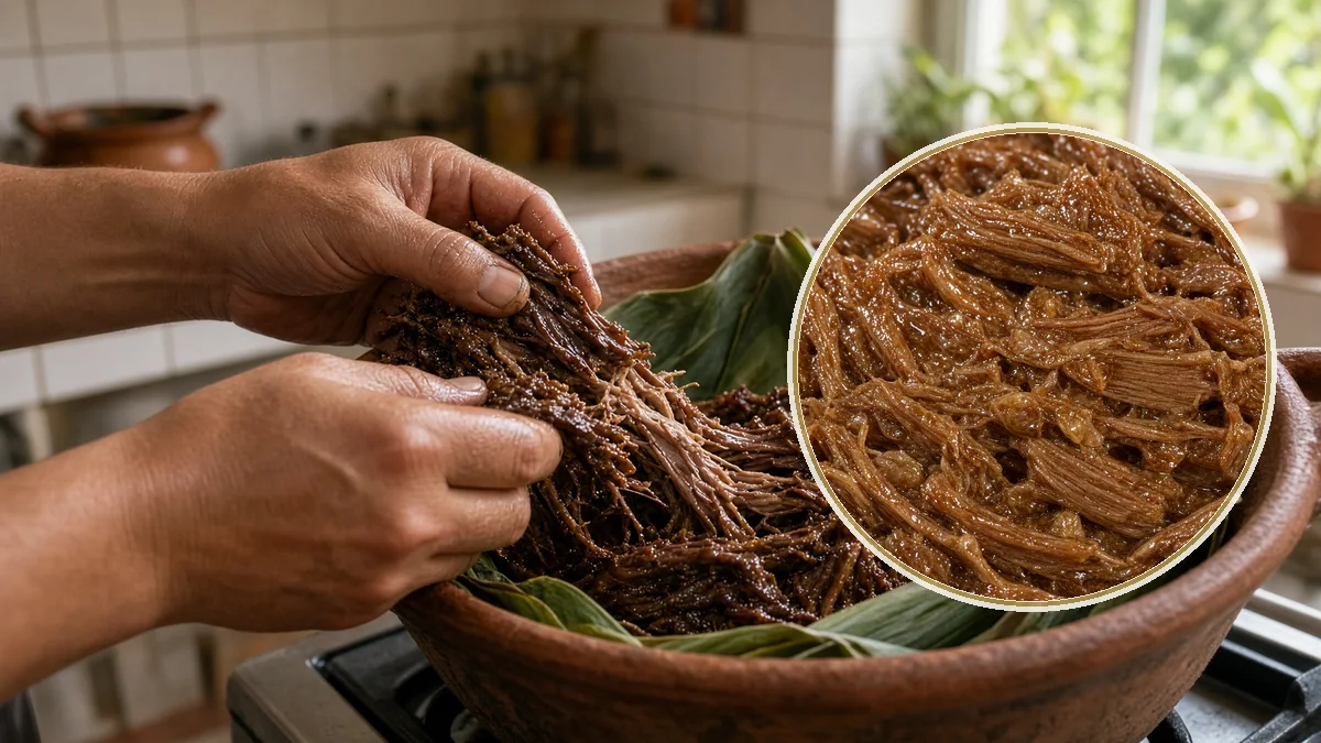 Barbacoa en un contexto alimentario cotidiano