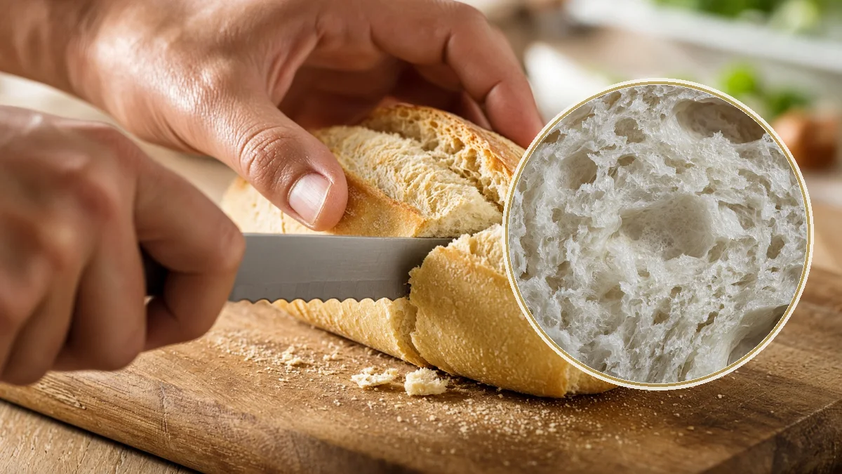Bolillo en un contexto alimentario cotidiano