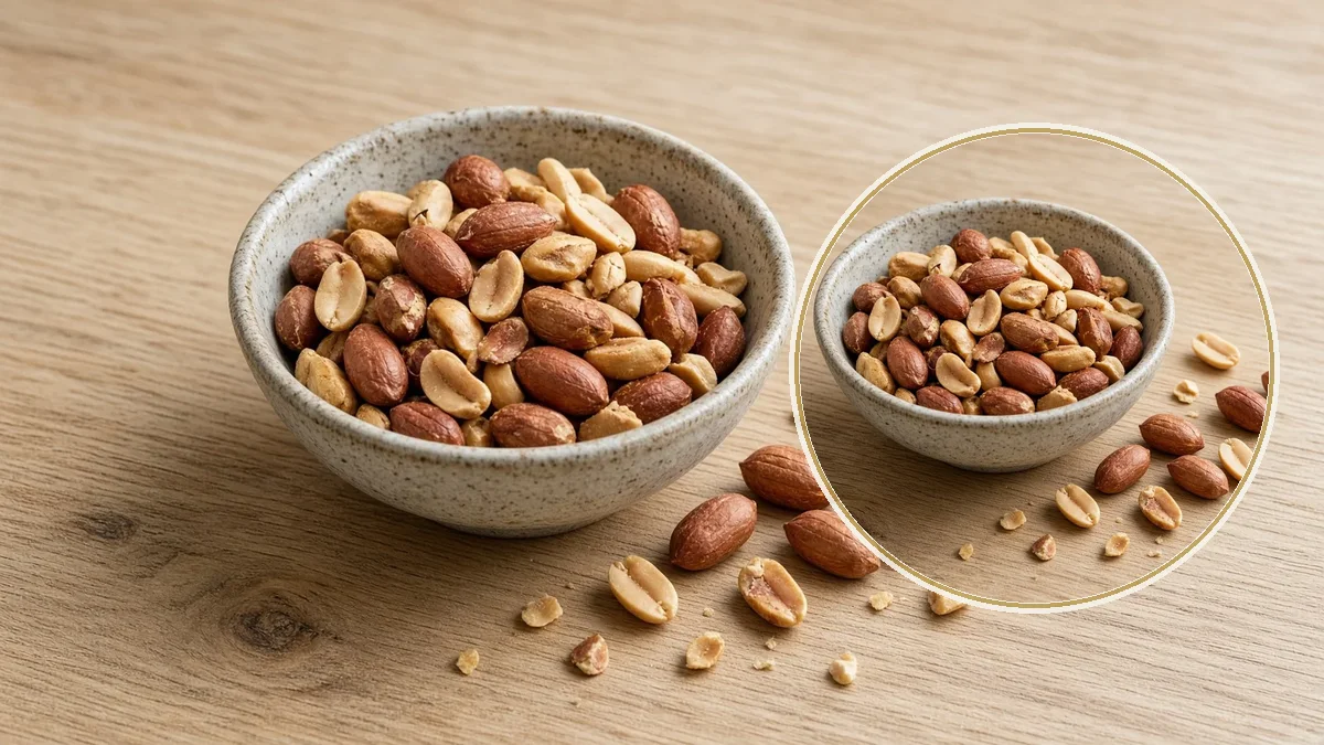 Cacahuate en un contexto alimentario cotidiano