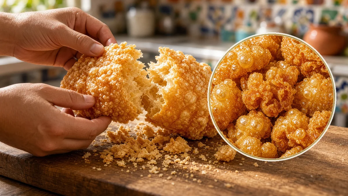 Chicharrón en un contexto alimentario cotidiano