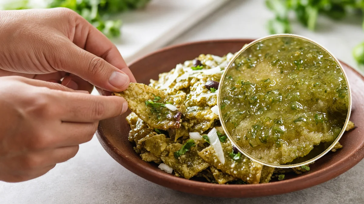 Chilaquiles en un contexto alimentario cotidiano