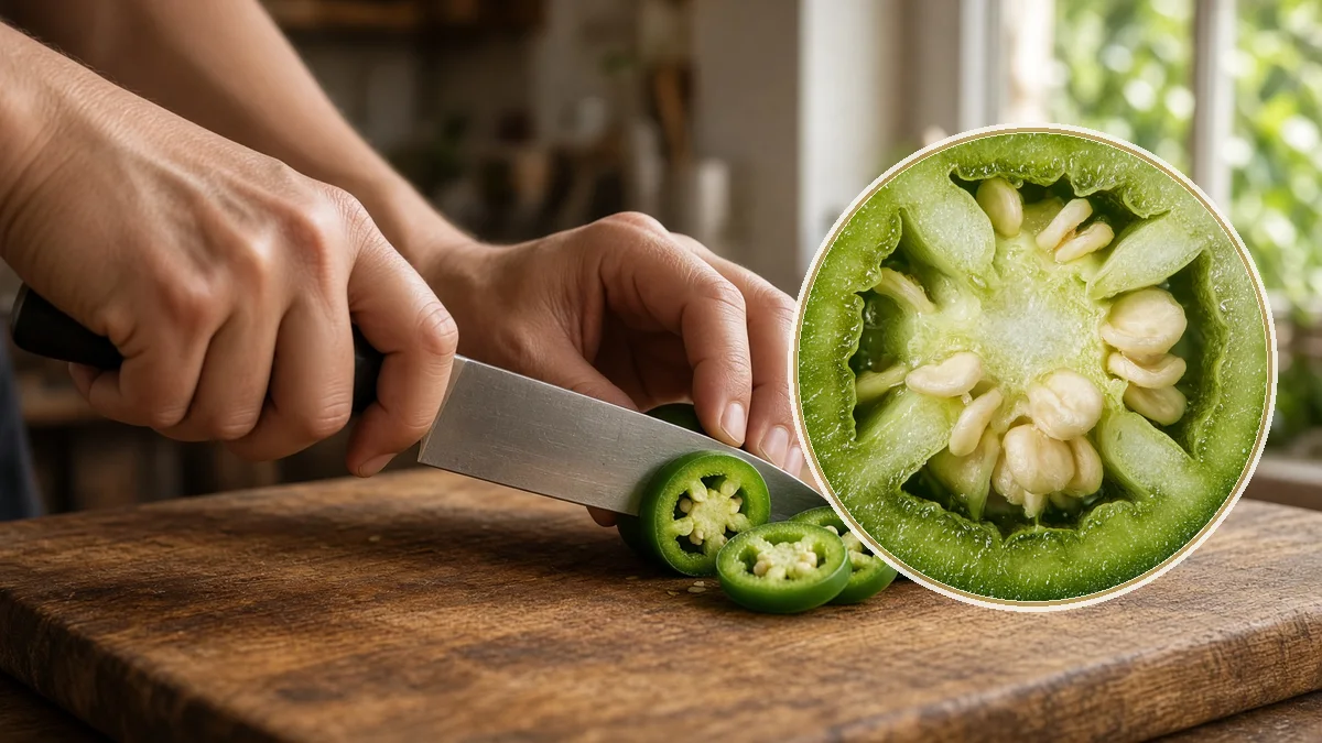 Chile jalapeño en un contexto alimentario cotidiano
