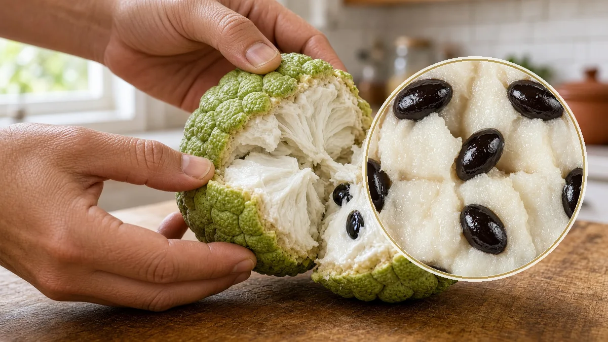 Chirimoya en un contexto alimentario cotidiano