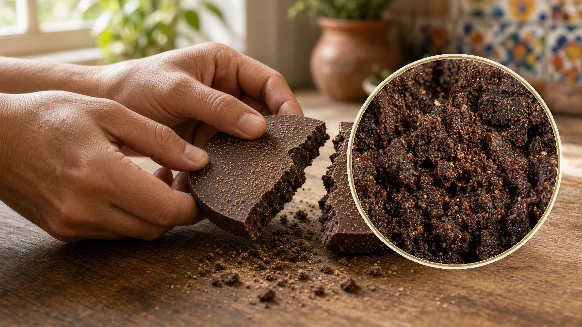 Chocolate con leche en un contexto alimentario cotidiano