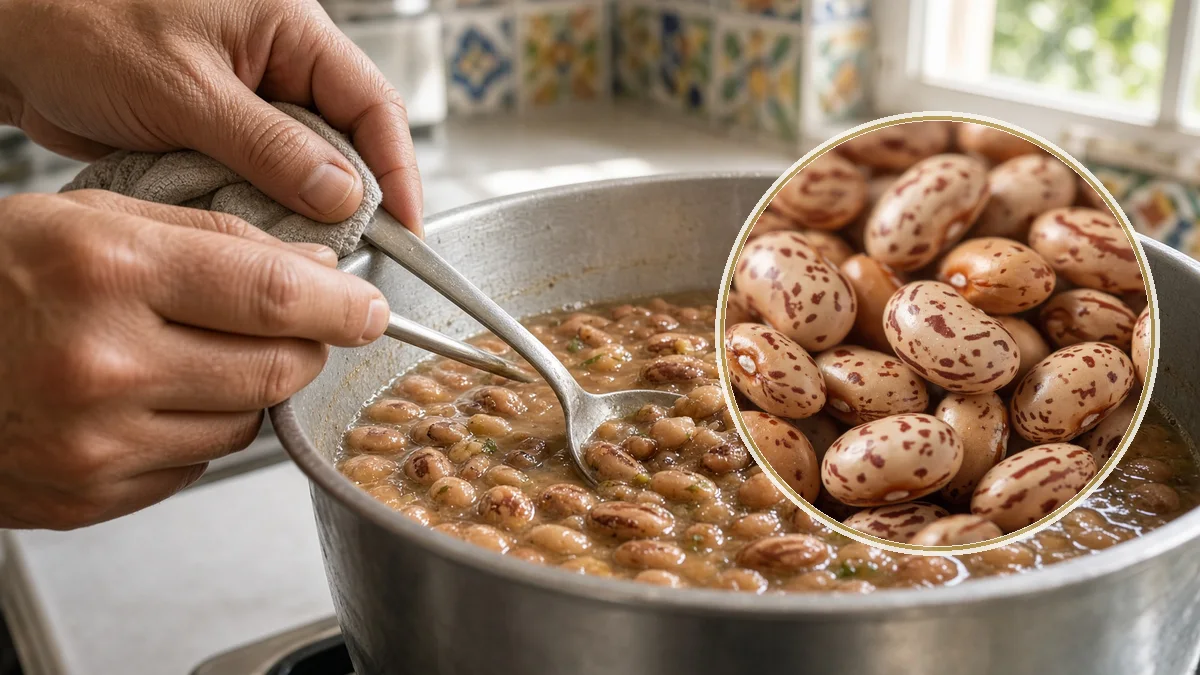 Frijol pinto en un contexto alimentario cotidiano