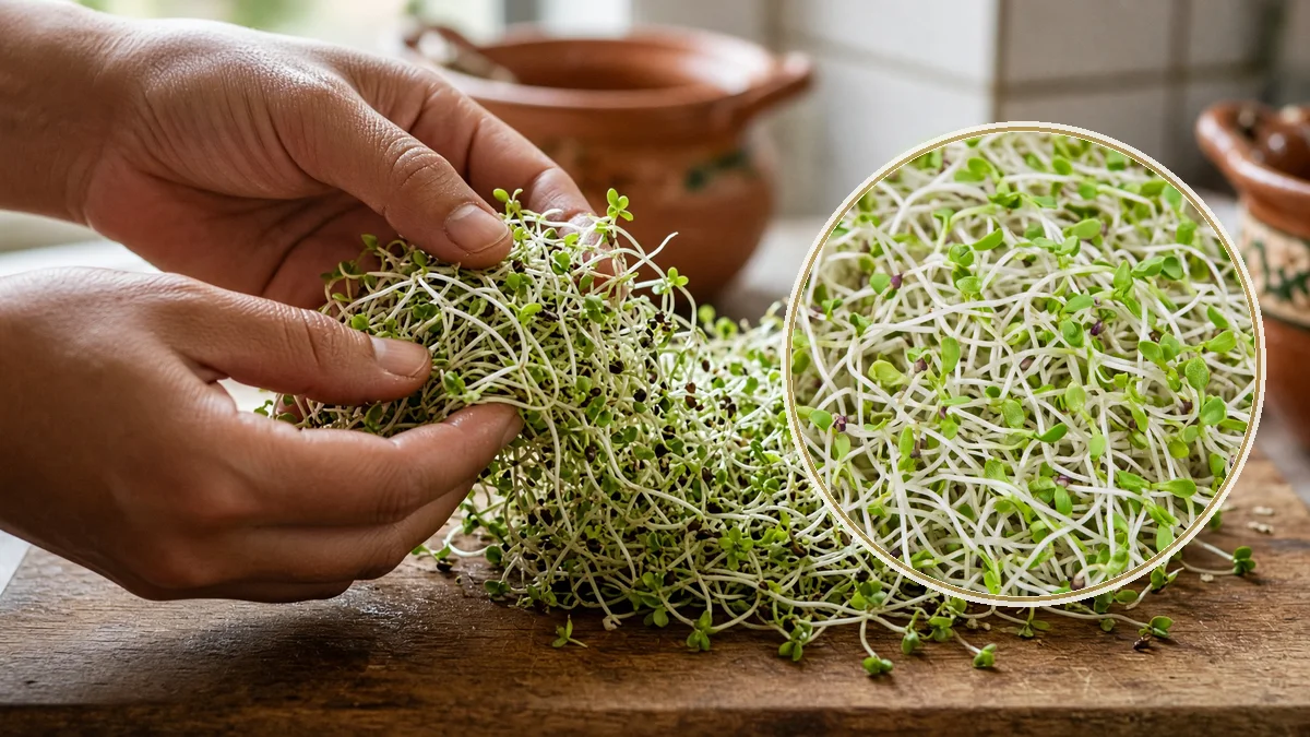 Germinado en un contexto alimentario cotidiano