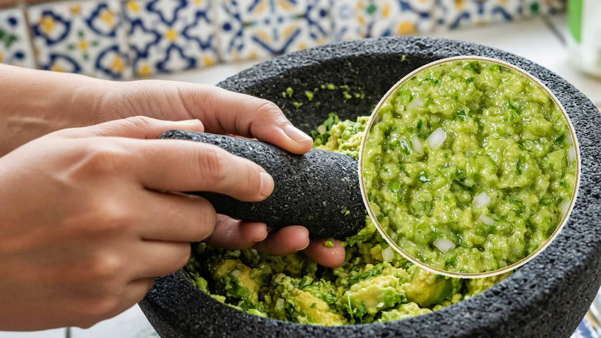 Guacamole en un contexto alimentario cotidiano