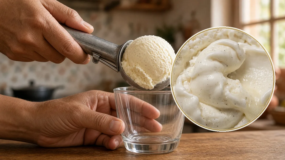 Helado en un contexto alimentario cotidiano
