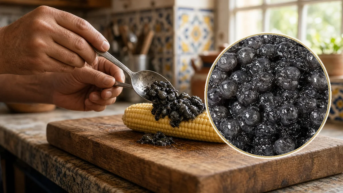 Huitlacoche en un contexto alimentario cotidiano