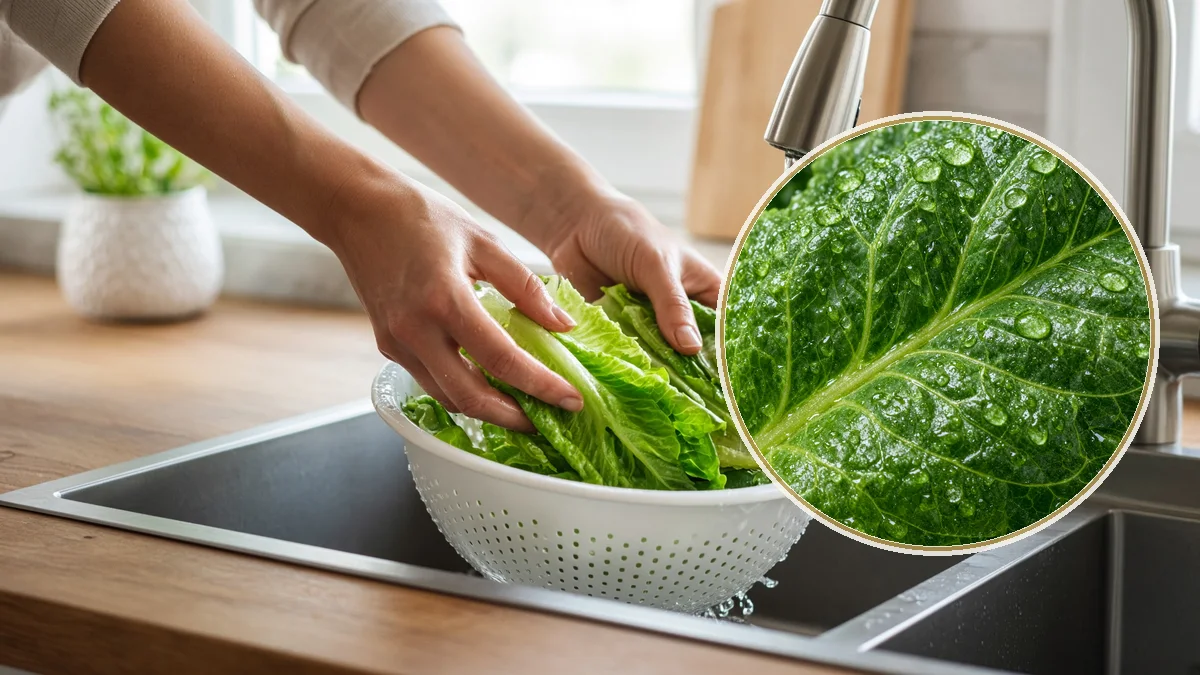 Lechuga en un contexto alimentario cotidiano