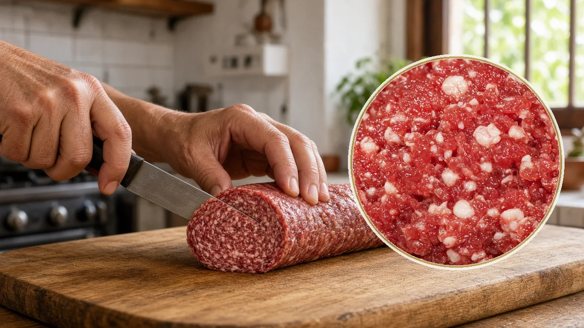 Longaniza en un contexto alimentario cotidiano