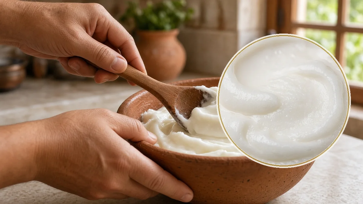 Manteca en un contexto alimentario cotidiano