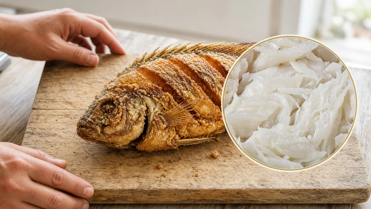 Mojarra en un contexto alimentario cotidiano