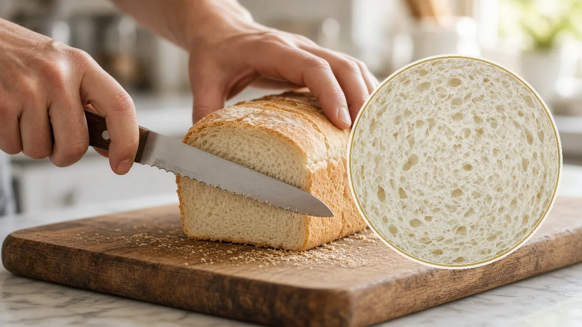Pan de caja en un contexto alimentario cotidiano