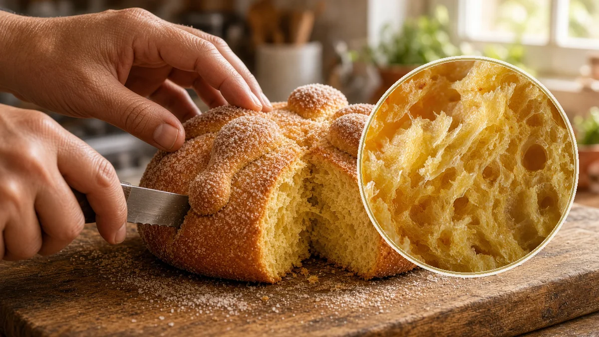 Pan de muerto en un contexto alimentario cotidiano