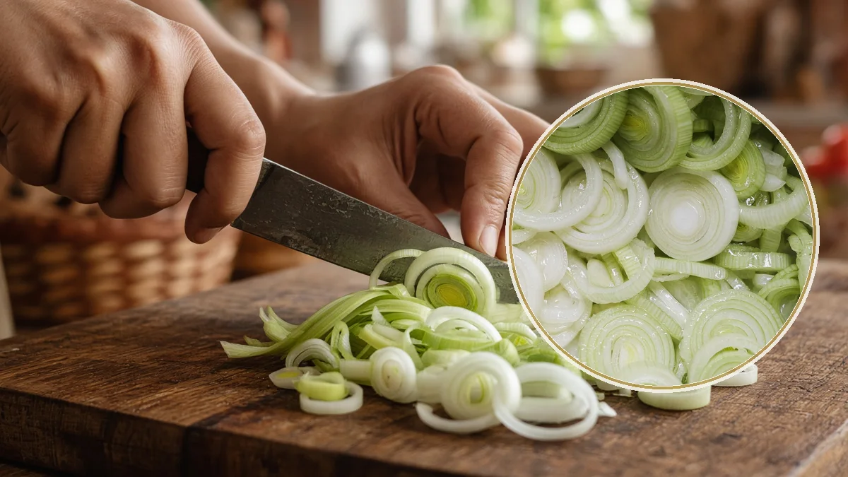 Poro en un contexto alimentario cotidiano