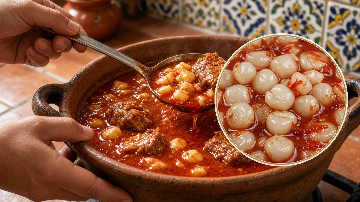 Pozole en un contexto alimentario cotidiano