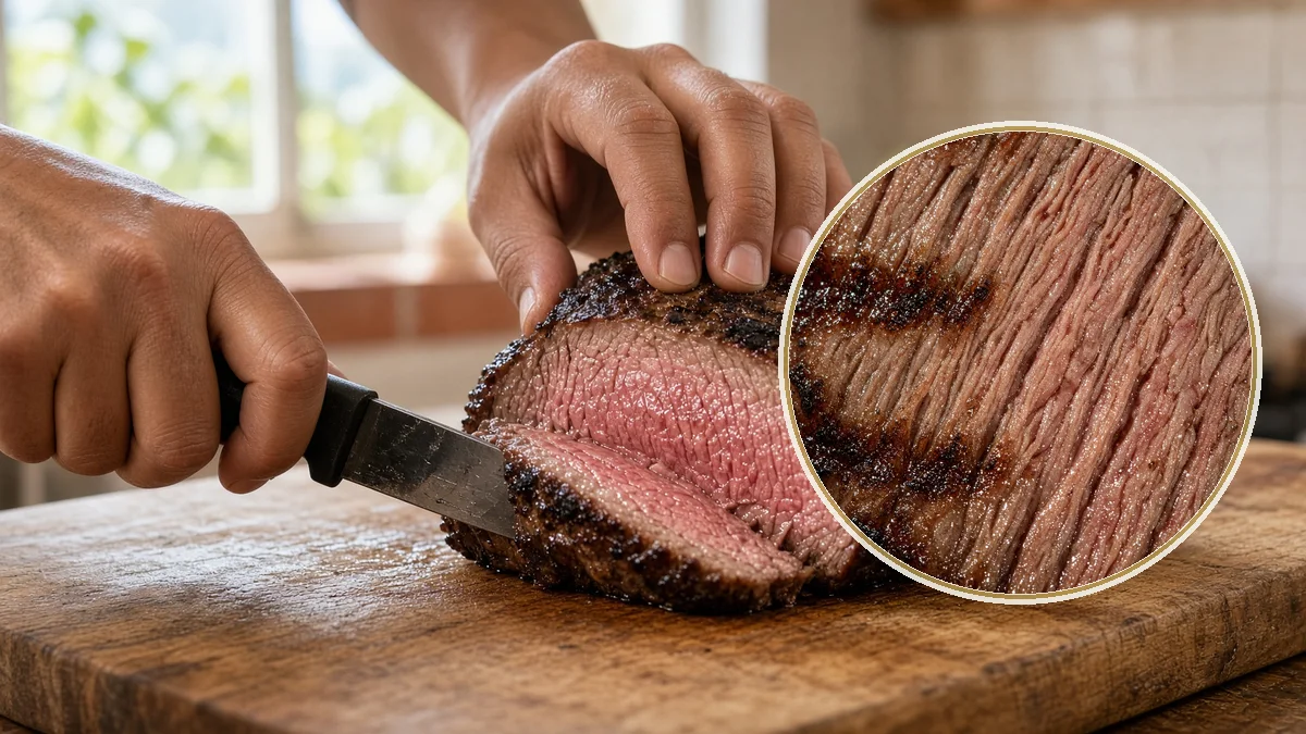 Punta de res en un contexto alimentario cotidiano