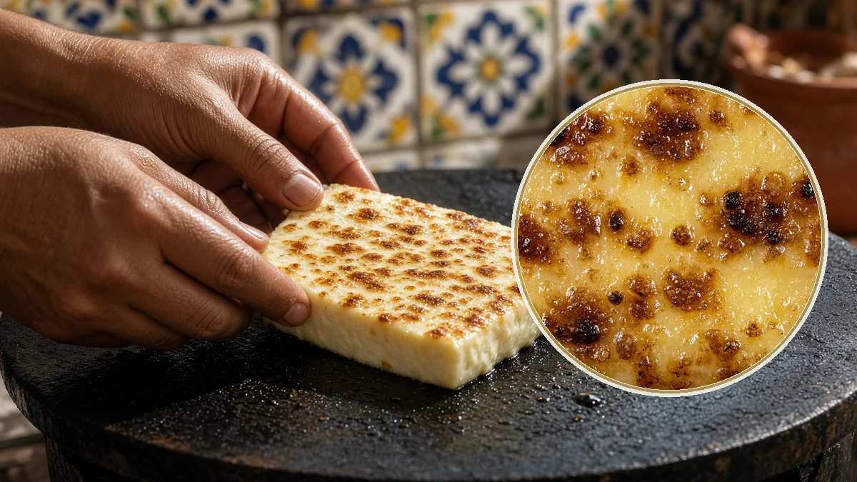 Queso adobera en un contexto alimentario cotidiano