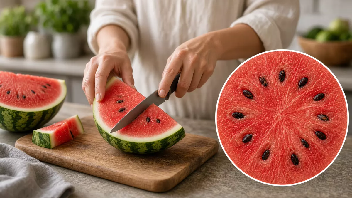 Sandía en un contexto alimentario cotidiano
