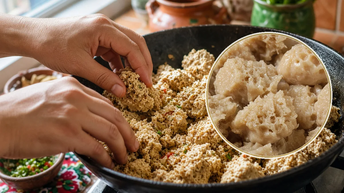 Soya texturizada en un contexto alimentario cotidiano
