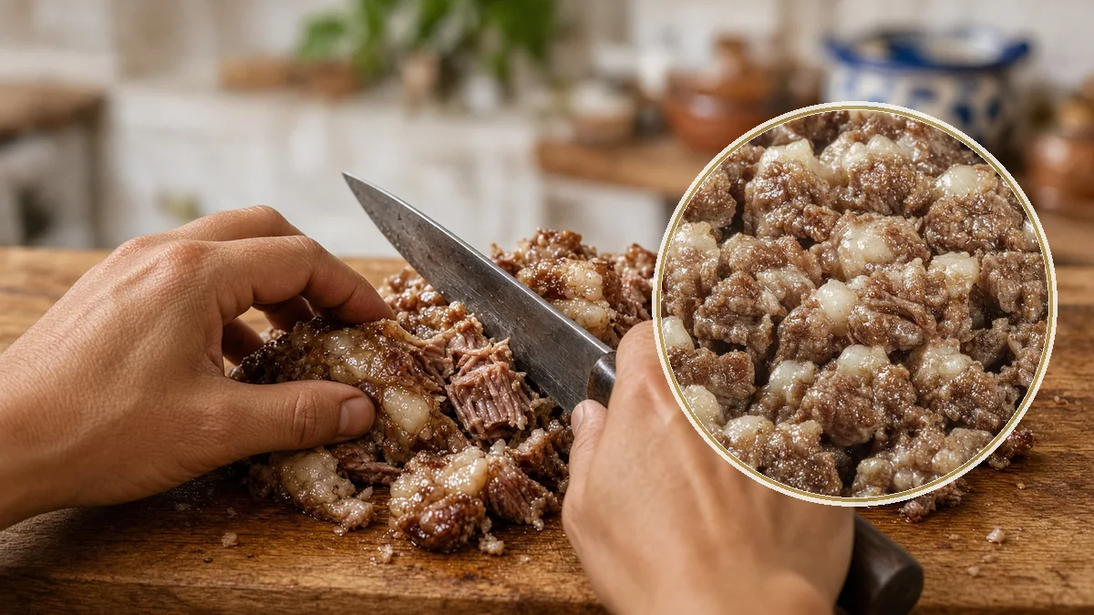 Suadero en un contexto alimentario cotidiano
