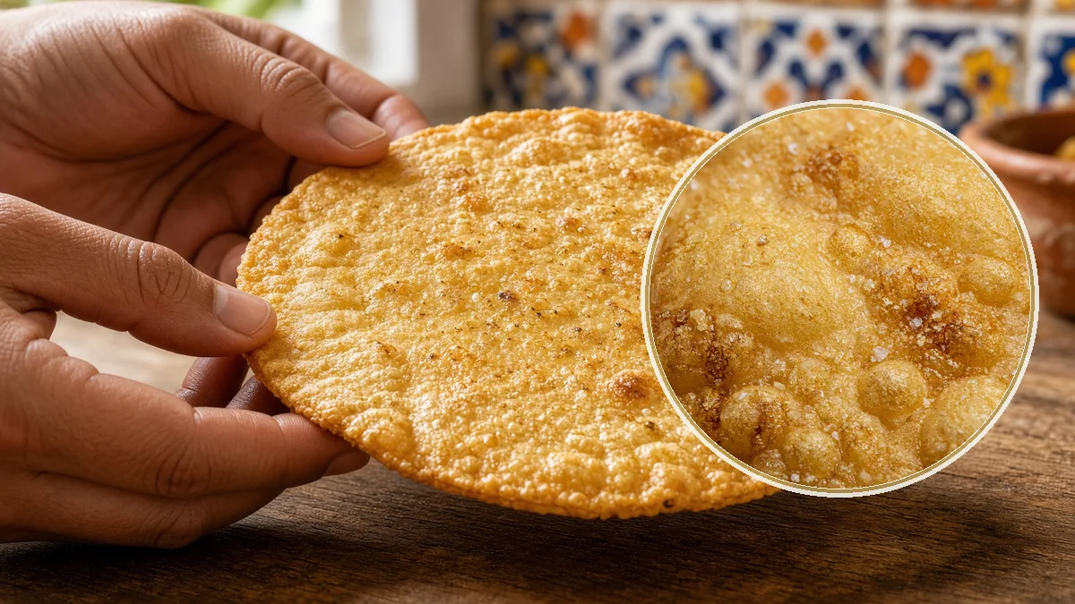 Tostada en un contexto alimentario cotidiano