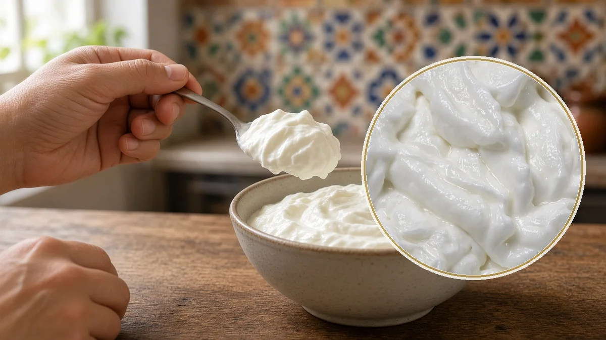 Yogur griego en un contexto alimentario cotidiano